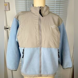 The North Face  Blue/Gray Jacket (Size Youth/Junior Large)